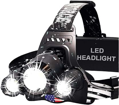 LED Headlamp Rechargeable